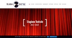 Desktop Screenshot of duseteatrobari.it